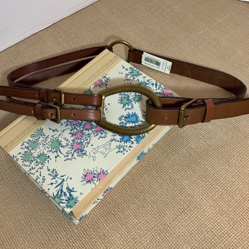 Lauren Ralph Lauren Tri-Strap Belt